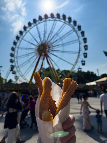 Munich fête foraine churros