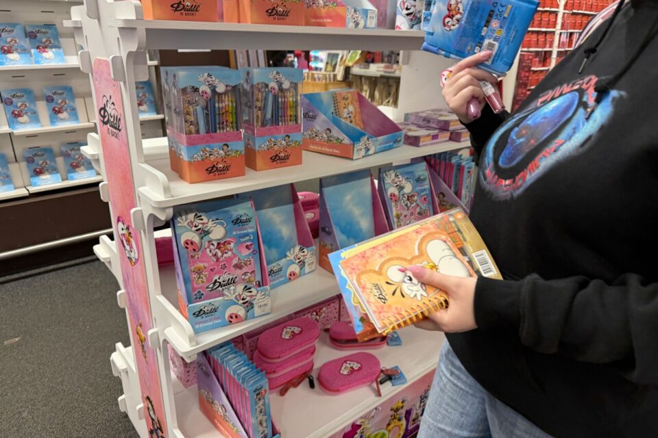 A Lille où les fans ont pu découvrir en avant-première les objets Diddl, un mug coûte 9,99 euros et un petit paquet de feuilles parfumées 4,99 euros.