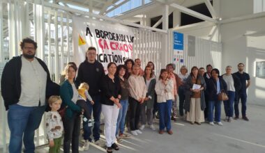 les professeurs du collège de Bordeaux Lac en grève pour obtenir le classement Rep
