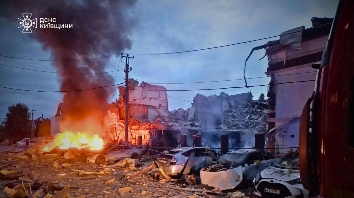 près de 500 drones et quarantaine de missiles envoyés par la Russie durant la nuit, au moins quatre morts
