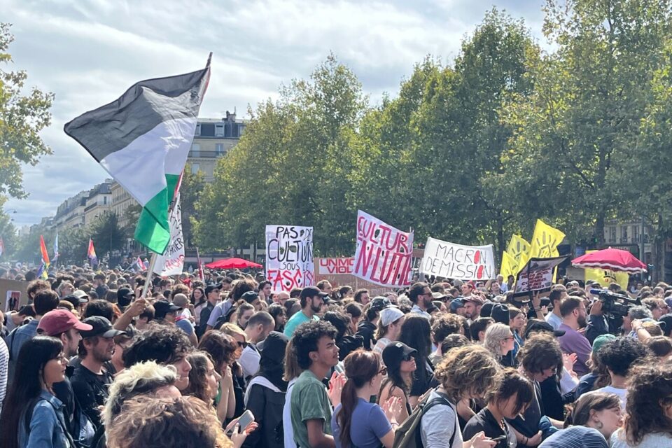 Une marche des solidarités est organisée à Paris.