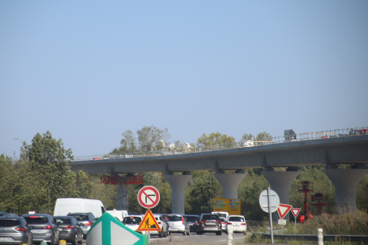 des bouchons en cours pour ce début de week-end