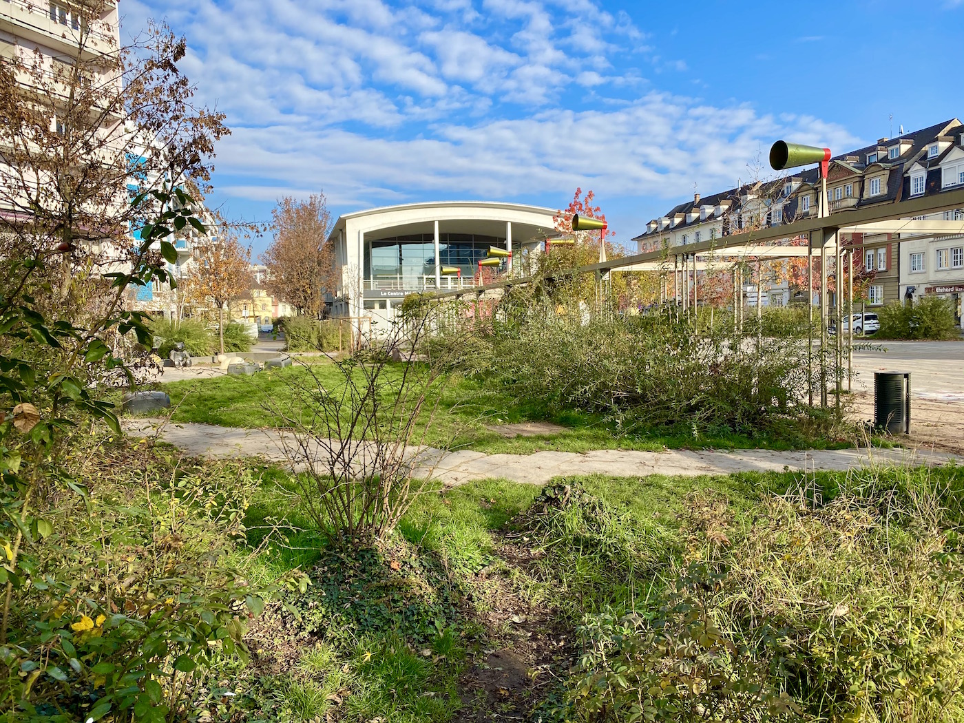 La place du marché Neudorf