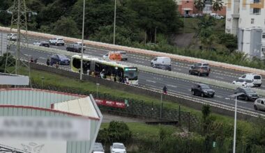 Un pieton percuté par un BHNS du TCSP à Fort-de-France