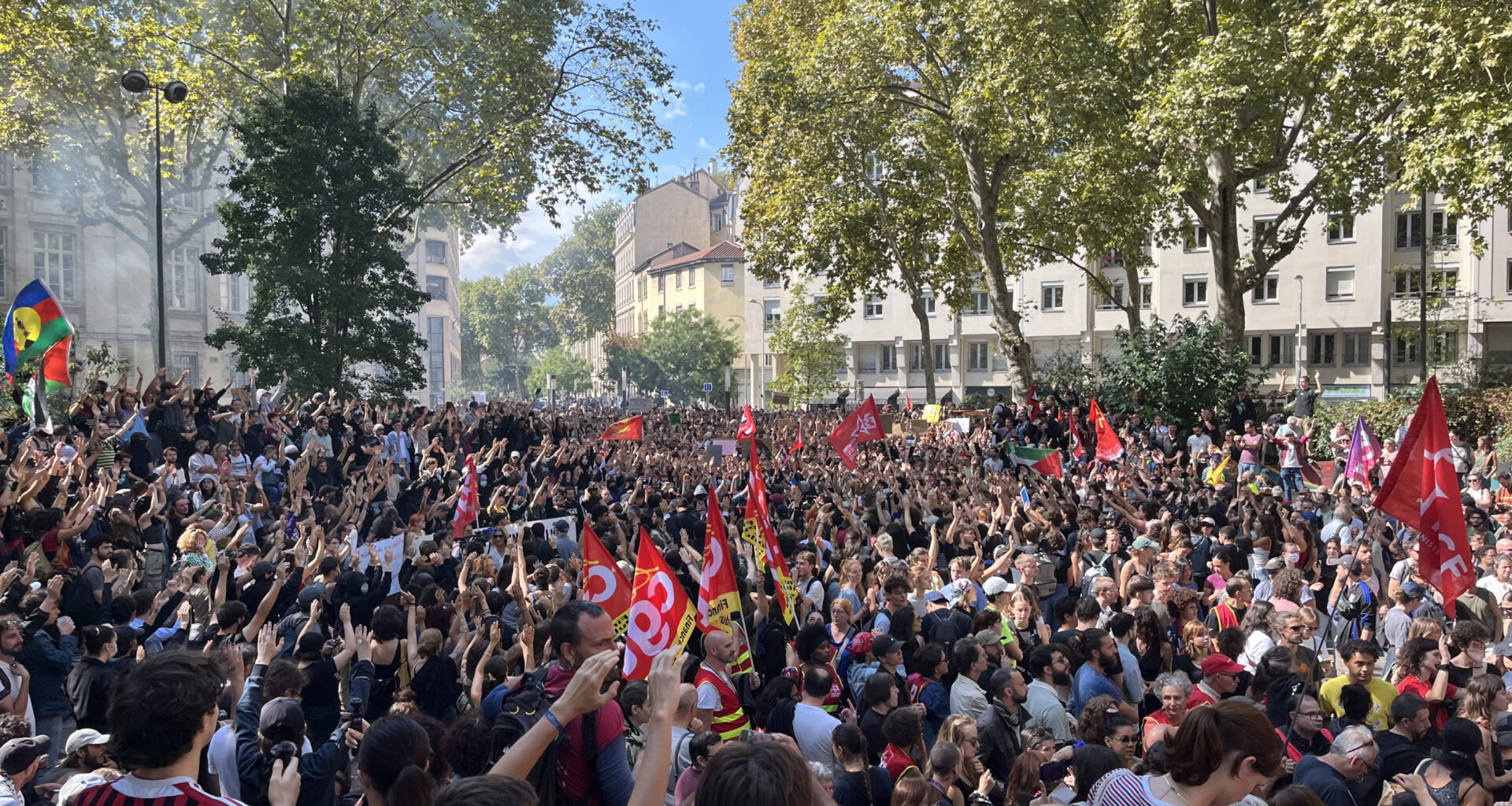 © Tony Fonteneau - Après le mouvement "Bloquons-tout" du 10 septembre, Lyon se prépare à une nouvelle manifestation jeudi 18 septembre à l'appel des syndicats.