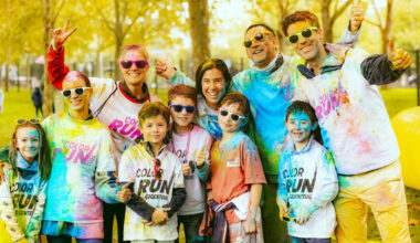 ©Valentin Iannaccone - Ville d'Argenteuil - L'édition 2024 de la Color Run à Argenteuil.