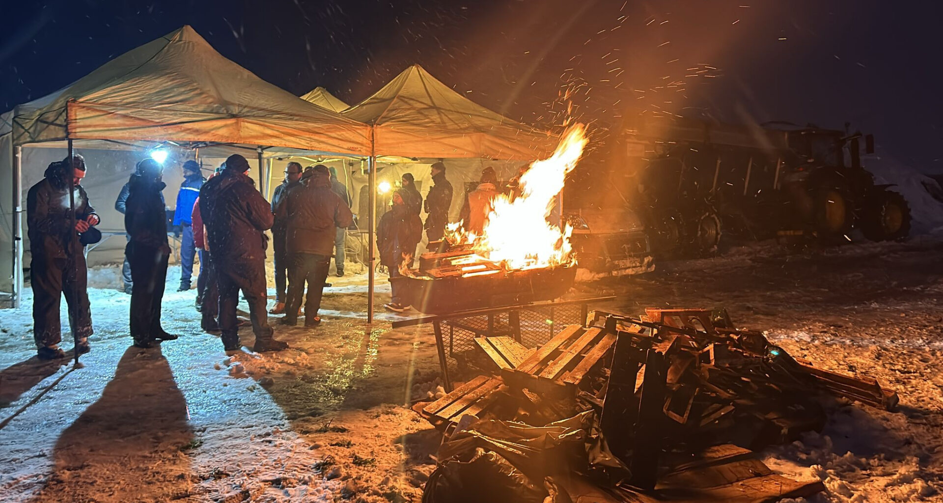 © FDSEA IDF - Les feux de la colère avaient été allumés en Île-de-France lors de la précédente mobilisation.