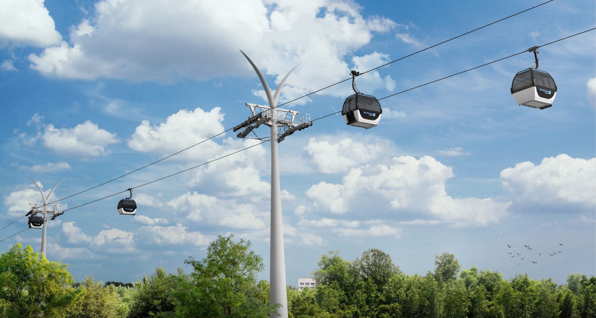 © IDFM - Avec ses 4,5 km, le C1 reliera trois villes du Val-de-Marne à Créteil. Le ticket coûtera 2 euros et l’infrastructure vise 11 000 voyageurs par jour.