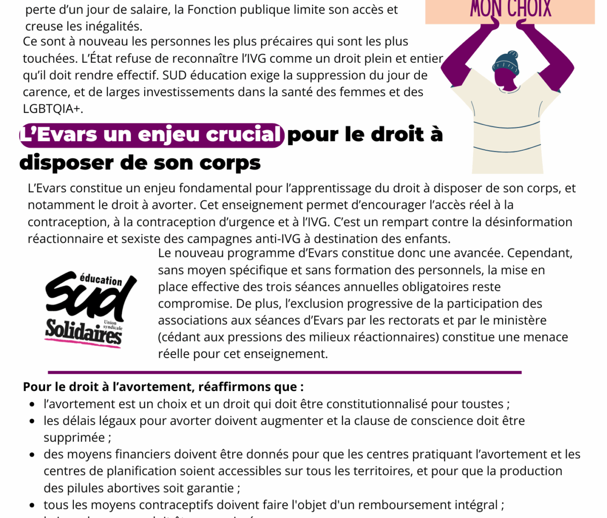 L’IVG, un droit fondamental partout menacé, en France et dans le monde