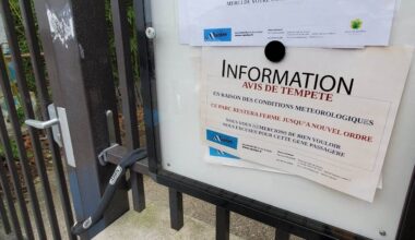 ces parcs et jardins seront fermés mercredi