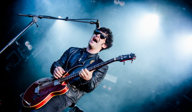 L’énergie rock de Black Rebel Motorcycle Club comme ici au Paléo Festival de Nyon en 2018   Photo DR
