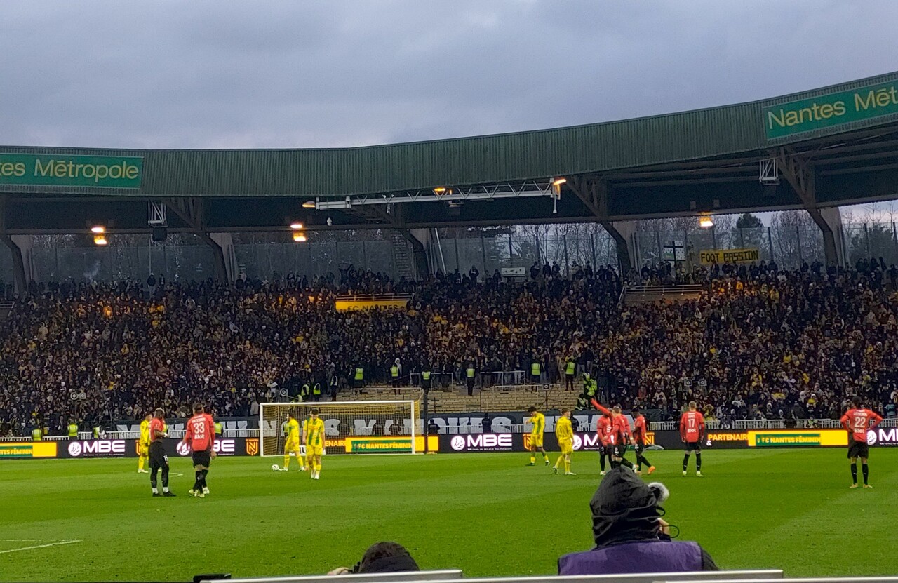 Les supporters du Stade Rennais interdits de paraître à Nantes et dans sa métropole