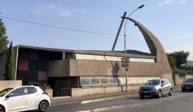 l'église Saint-Maurice de Pont-de-Vivaux, "bijou" de l'architecture brutaliste, vendue