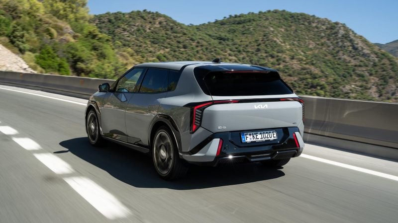 La Kia EV4 dispose de 204 ch et 283 Nm de couple.