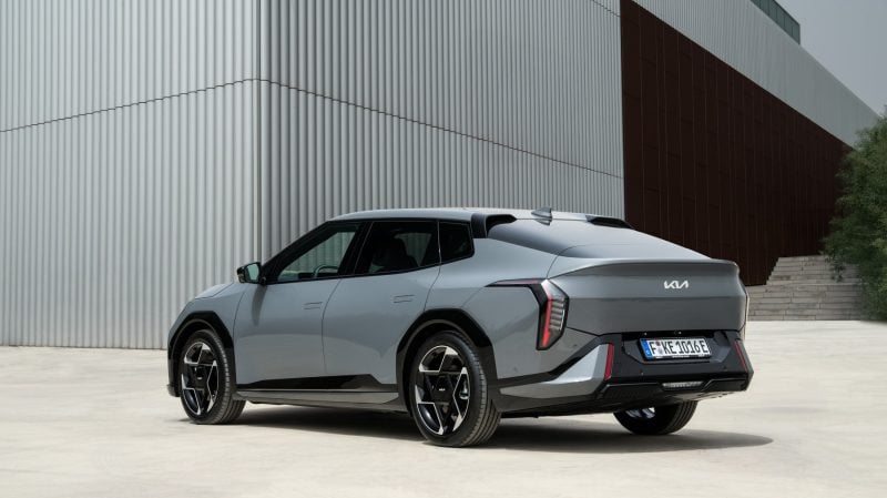 La Kia EV4 Fastback mesure 4,73 m de long. 