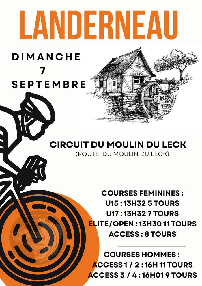 Landerneau 7 septembre 2025 infos de course cycliste