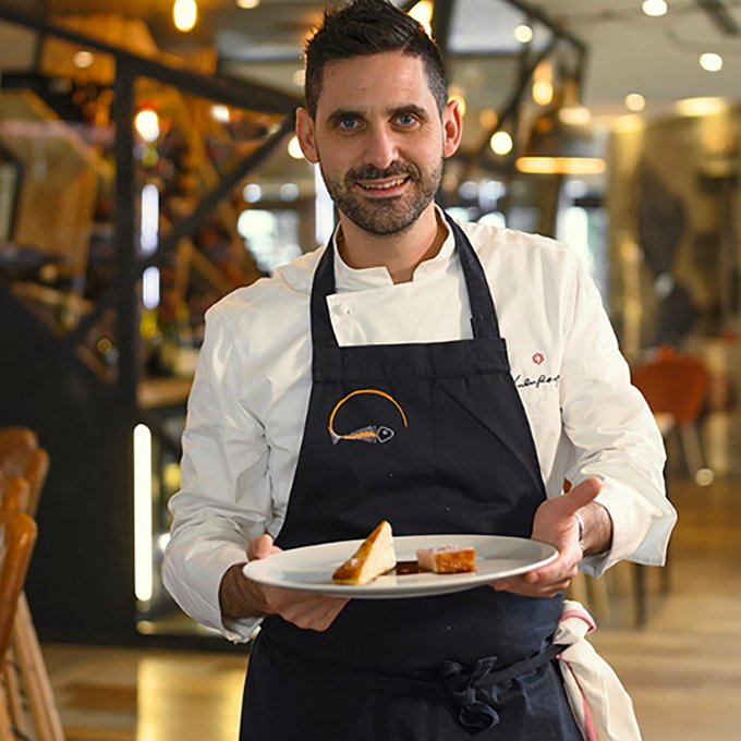 Le chef étoilé Ludovic Pouzelgues compte 1?500 vins à sa carte.