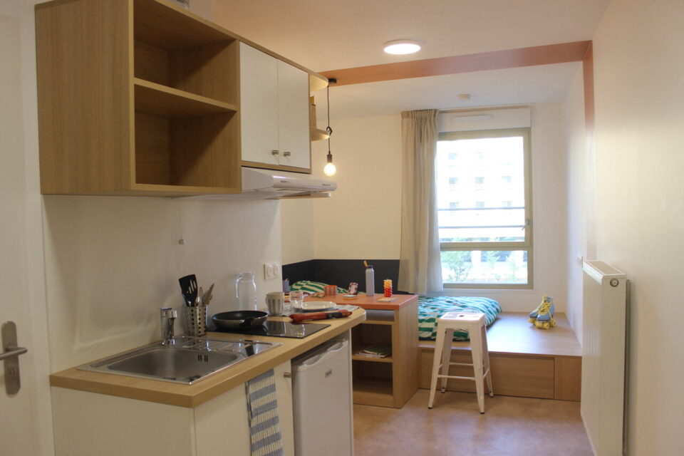 Le design des chambres a été conçu par des étudiants de l’École Boulle. 