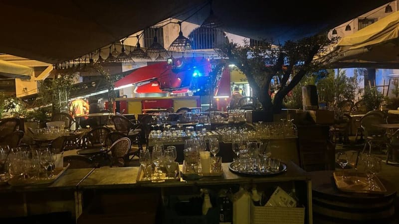 Le feu, d'origine accidentelle, est parti des cuisines au rez-de-chaussée des Grandes-Halles.