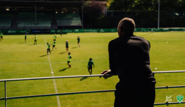 Le groupe des Vertes pour l'entrée en lice en Coupe LFFP