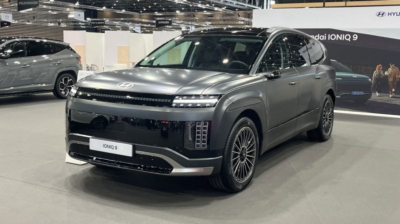 Le Hyundai Ioniq 9 au salon de Lyon