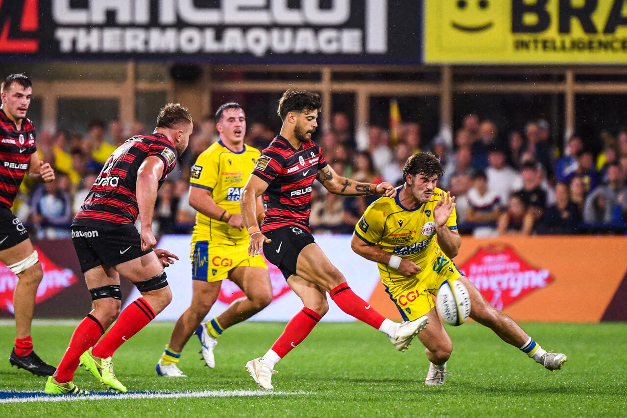Top 14. Le Stade Toulousain défait Clermont au terme d'un match d'une rare intensité !