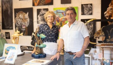 à Sisco, Isabelle et Jean-Paul Mattei écrivent une histoire à deux pinceaux, dans l'art et plus si affinités