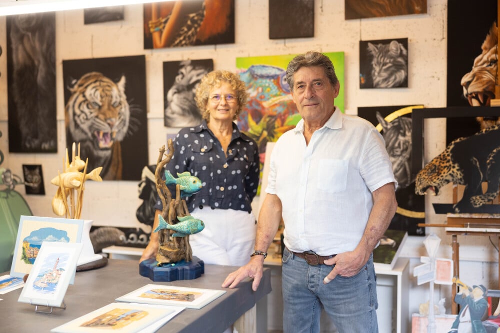 à Sisco, Isabelle et Jean-Paul Mattei écrivent une histoire à deux pinceaux, dans l'art et plus si affinités