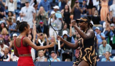 US Open : Même à distance, Serena donne des conseils à sa soeur Venus Williams et Fernandez