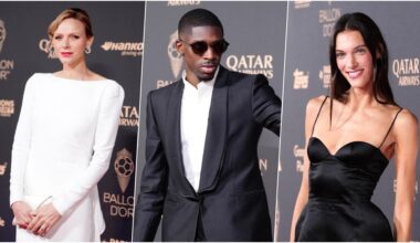 Ballon d’Or 2025 : Ousmane Dembélé entourée de Charlotte Cardin et Charlène de Monaco sur le tapis rouge