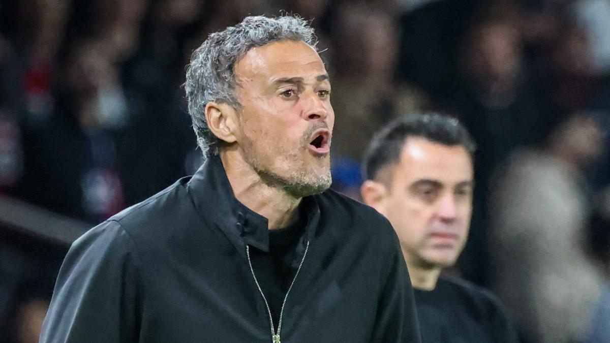 Luis Enrique sera finalement sur le banc contre Lens