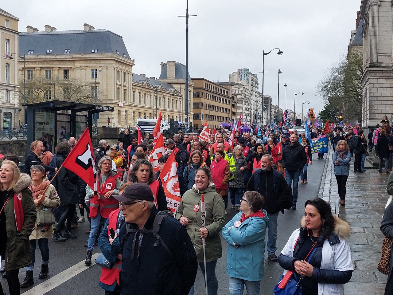 Grève du 2 octobre. À Rennes, les syndicats appellent à "se mobiliser encore plus fortement"