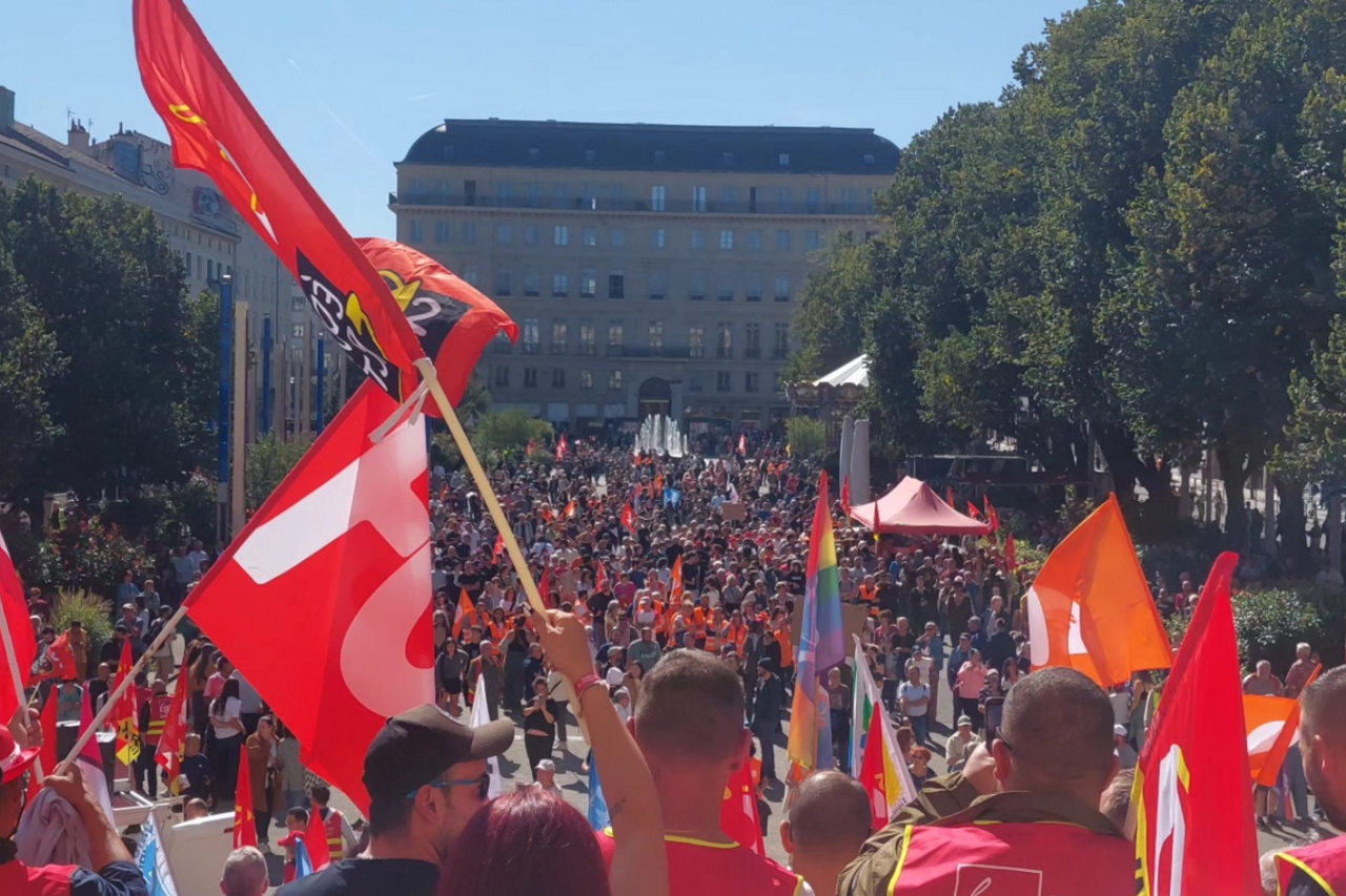 ce qu'il s'est passé dans les rues ce jeudi