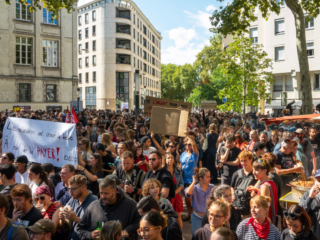 voici le profil des manifestants du 10 septembre