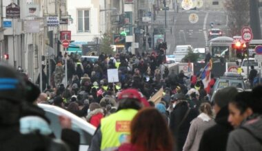 voici l'heure et le parcours de la manifestation à Nancy ce mercredi