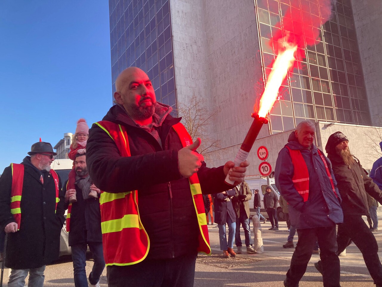 suivez en direct la manifestation à Nancy ce jeudi