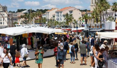 Le grand marché hebdomadaire de Sanary est annulé ce mercredi