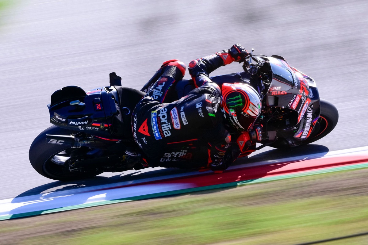 Rivola "curieux" de voir si les virages rapides favorisent toujours l'Aprilia