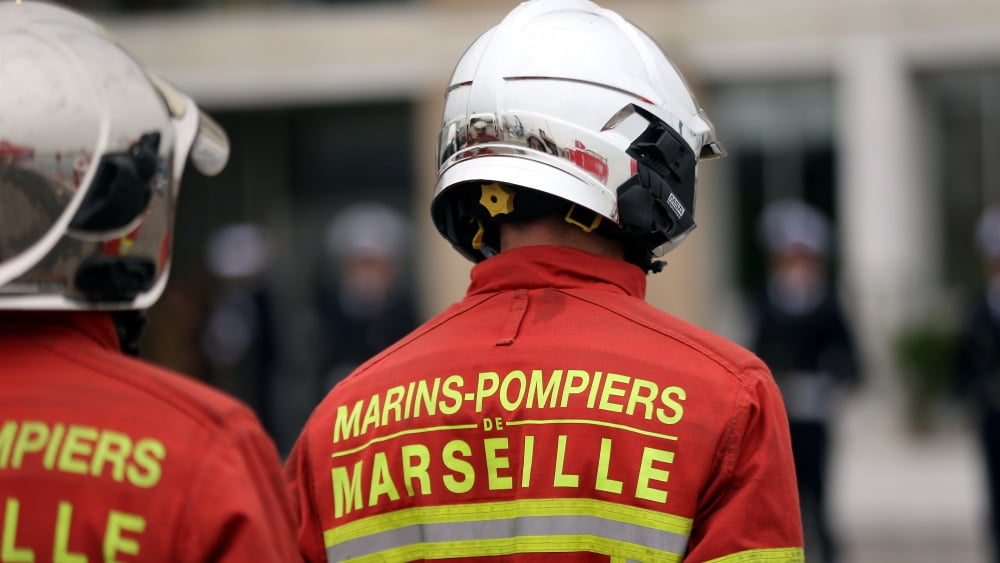 Les marins-pompiers et la police ont investi la plage du Prophète à Marseille