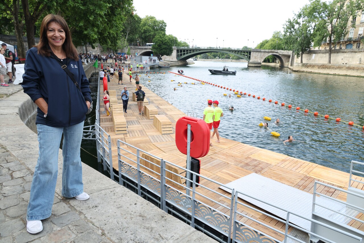 malgré l'engouement, l'un des trois sites de baignade dans la Seine ne sera plus jamais accessible