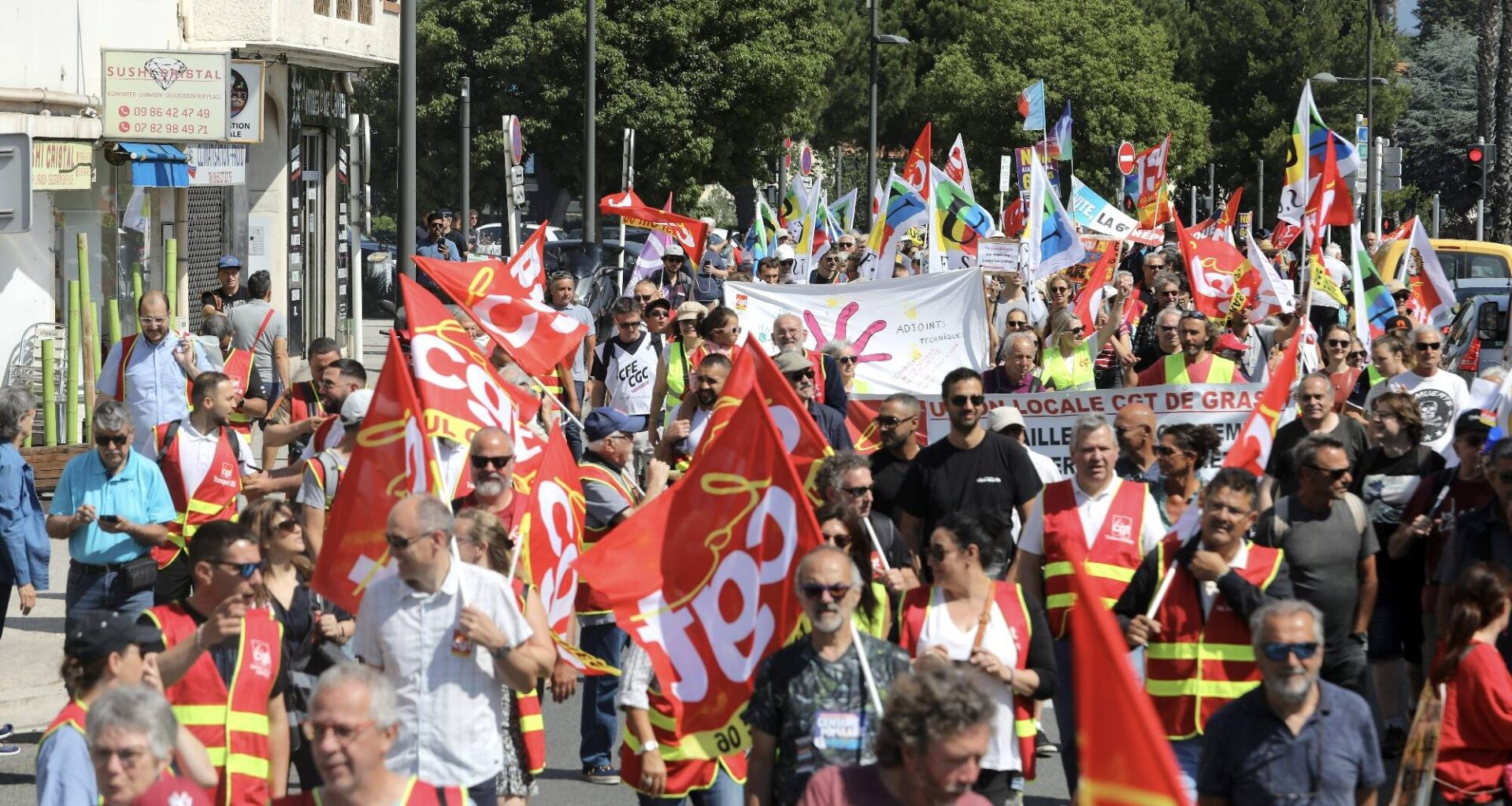 Grève du 18 septembre: manifestations à Nice et Toulon, transports à l'arrêt... Suivez en direct cette journée de mobilisation sur la Côte d'Azur et dans le Var