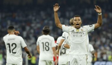 le petit tacle de Mbappé à Balerdi