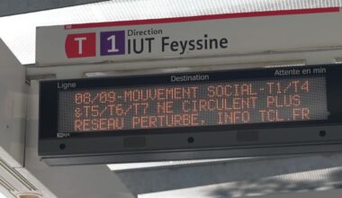 journée noire dans les transports en commun à Lyon, quelles perturbations sur le réseau ce lundi ?
