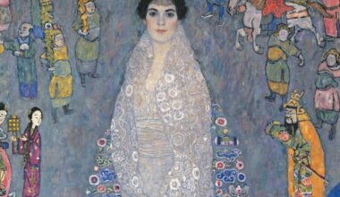 Gustav Klimt, Portrait d’Elisabeth Lederer (détail)