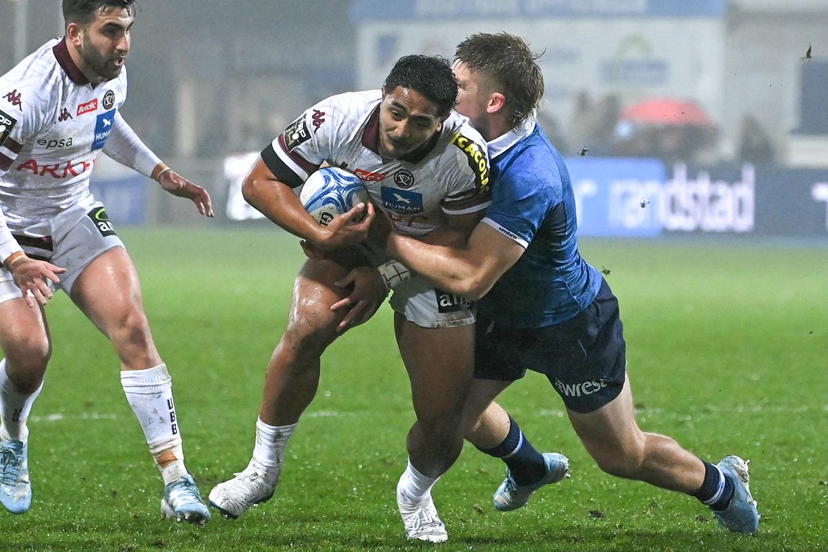 Rugby (Top 14) : le centre de Bordeaux-Bègles Moefana absent trois mois