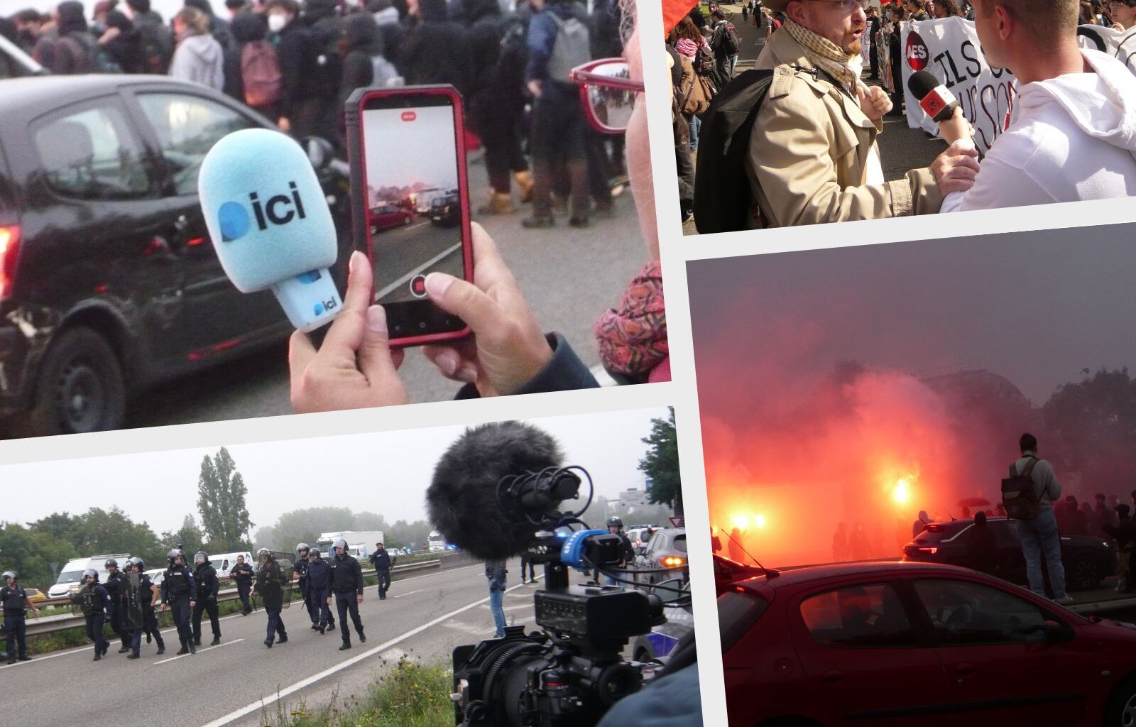 couverture médiatique du 10 septembre en Alsace