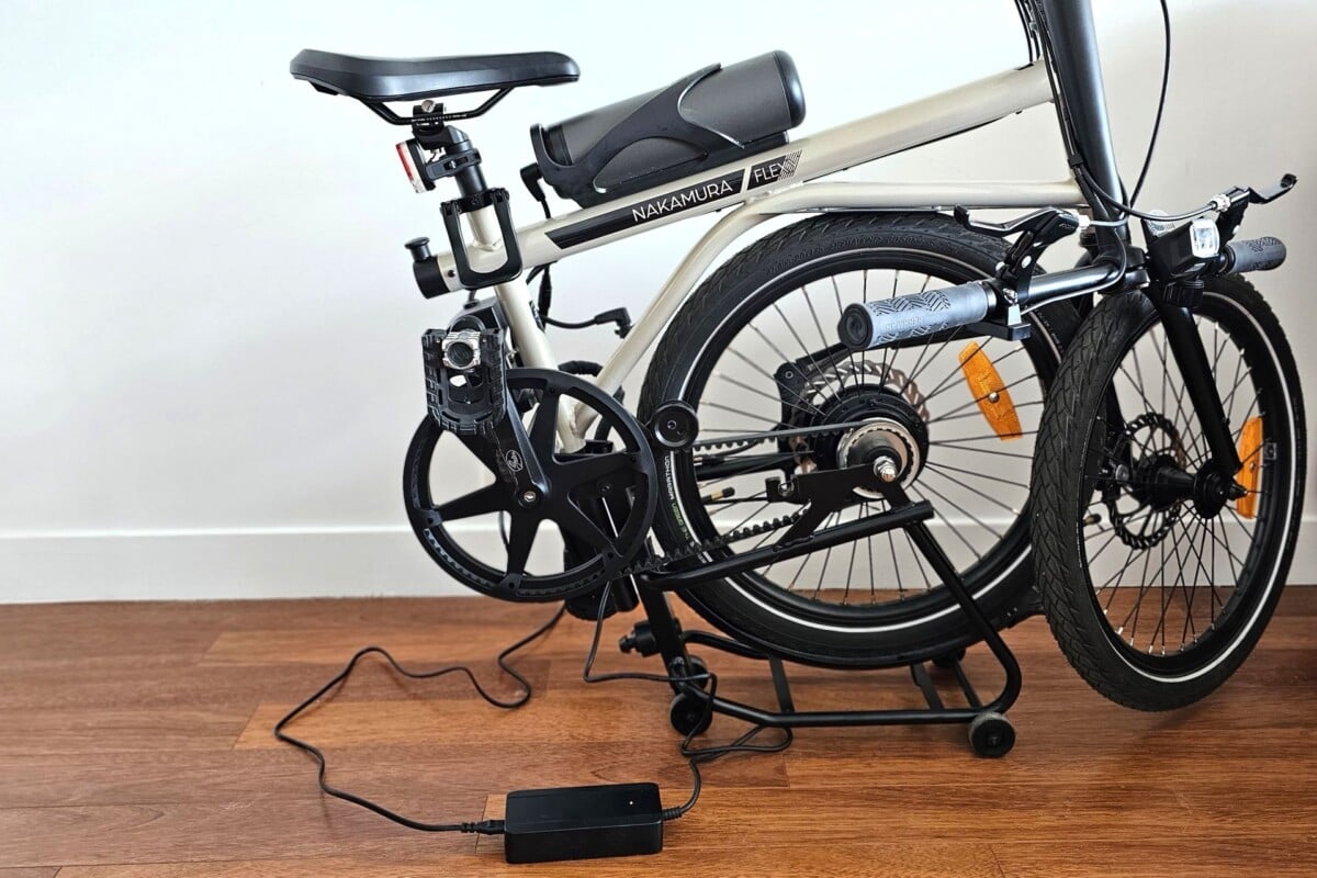 Nakamura Flexy Boost recharge vélo