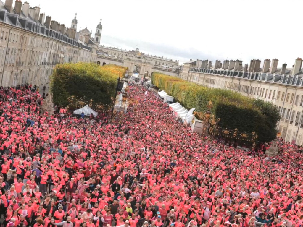 une grande course ouverte à tous organisée dans le centre-ville de Nancy
