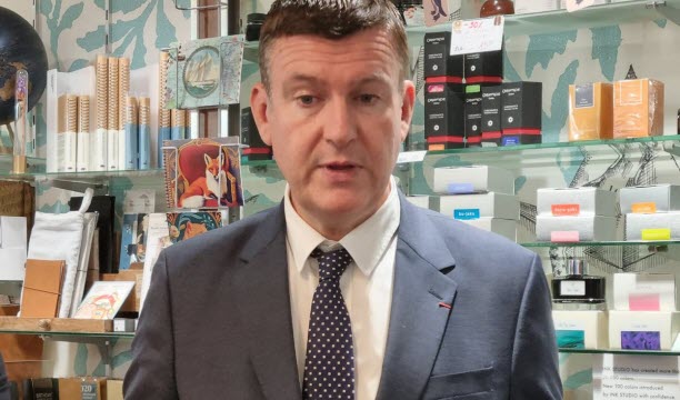 « Notre rôle est la protection des biens et des personnes et que la liberté de commerce soit garantie » : Antoine Guérin, préfet délégué à la sécurité du Rhône. Photo Christelle Lalanne
