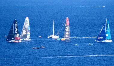 Nice. C'était quoi tous ces bateaux aperçus au large de la promenade des Anglais ?